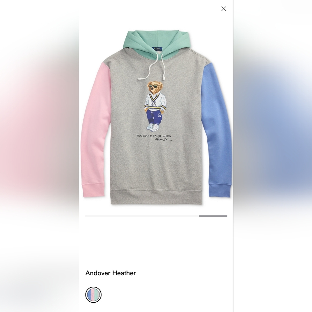 Ralph Lauren Polo Bear Hooded Sweatshirt